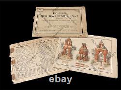 Antique 1904 German Richters Anchor Blocks No. 5A Complete Original Instructions