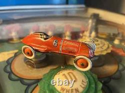 Antique 1930 Prewar Germany Distler Mercedes Silberpfeil Tin Toy Race Car Rare