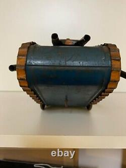 Antique 1930's Louis Marx Doughboy Wind up Tank Tin Tank Toy