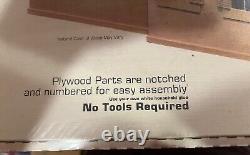 Antique 1979 Colonial Dream Wood Doll House by Arrow Handicraft Corp New In Box