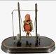 Antique AUTOMATON CLOCKWORK TOY PARROT Mechanical Windup