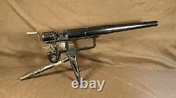 Antique Artillery Gun Toy Cannon Machine Gun Rare Big Dick by Milton Bradley