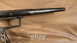 Antique Artillery Gun Toy Cannon Machine Gun Rare Big Dick by Milton Bradley