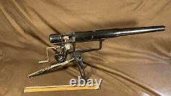 Antique Artillery Gun Toy Cannon Machine Gun Rare Big Dick by Milton Bradley