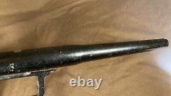 Antique Artillery Gun Toy Cannon Machine Gun Rare Big Dick by Milton Bradley