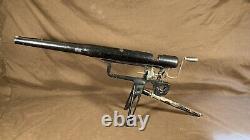 Antique Artillery Gun Toy Cannon Machine Gun Rare Big Dick by Milton Bradley