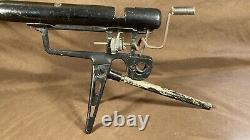 Antique Artillery Gun Toy Cannon Machine Gun Rare Big Dick by Milton Bradley