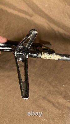 Antique Artillery Gun Toy Cannon Machine Gun Rare Big Dick by Milton Bradley
