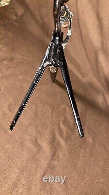 Antique Artillery Gun Toy Cannon Machine Gun Rare Big Dick by Milton Bradley