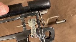 Antique Artillery Gun Toy Cannon Machine Gun Rare Big Dick by Milton Bradley