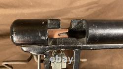 Antique Artillery Gun Toy Cannon Machine Gun Rare Big Dick by Milton Bradley