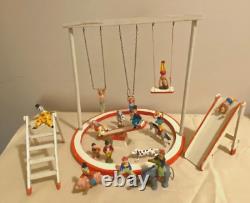 Antique Composition Large Toy Circus Set Germany an-25