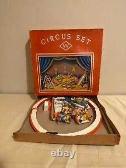 Antique Composition Large Toy Circus Set Germany an-25