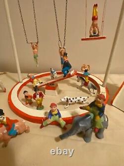 Antique Composition Large Toy Circus Set Germany an-25