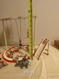 Antique Composition Large Toy Circus Set Germany an-25