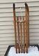 Antique DAVOS Germina Wood Transport Sled with Metal Runners 33 Long