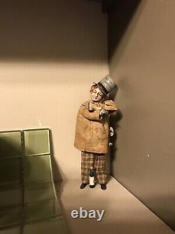 Antique Ferdinand Martin Wind-Up Drunkard Tin Toy
