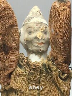 Antique German Mechanical Clown Acrobat Toy