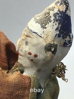 Antique German Mechanical Clown Acrobat Toy