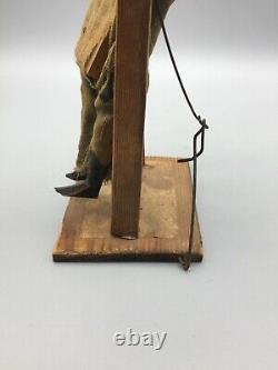 Antique German Mechanical Clown Acrobat Toy