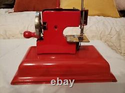 Antique KayAnEE Toy Sew Master Red Made In US Zone Berlin