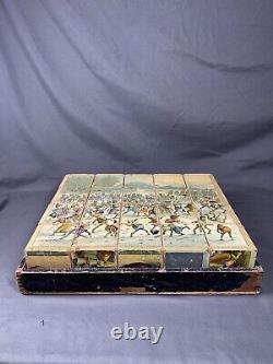 Antique Mcloughlin Brothers Palmer Cox Brownie Blocks Read