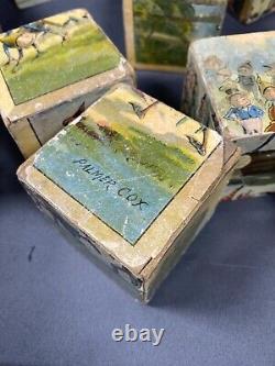 Antique Mcloughlin Brothers Palmer Cox Brownie Blocks Read