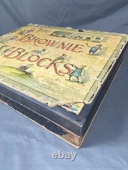 Antique Mcloughlin Brothers Palmer Cox Brownie Blocks Read