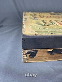 Antique Mcloughlin Brothers Palmer Cox Brownie Blocks Read