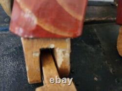 Antique Old Pinocchio Doll Toy Disney Handmade Wood Rare Vintage Collectors