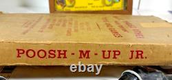 Antique Poosh-M-Up Jr. Baseball Tabletop Pinball 4 in 1 Game with Partial Box