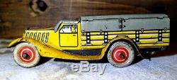 Antique Pre-war TippCo TC-753 Truck Tin Toy Made in Germany 100%Orig. WORKS