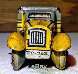 Antique Pre-war TippCo TC-753 Truck Tin Toy Made in Germany 100%Orig. WORKS