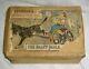 Antique Rare Early Lehmann Balky Mule In Box With Original Paper Instructions