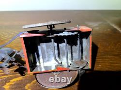 Antique Rare Lehmann Marke Wind Up Man WithCart & Donkey Litho Tin Toy #680 Parts