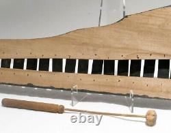 Antique Schoenhut Two Cherubs 18 Key Child's Toy Xylophone Metallophone c. 1905