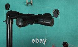 Antique String Marionette / Puppet Family of 3 withStands Spike, Sally & Son RARE