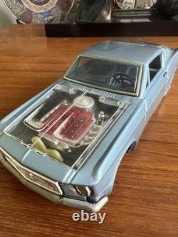 Antique Tin Toy True Attic Find Working! Minty! Ford Mustang