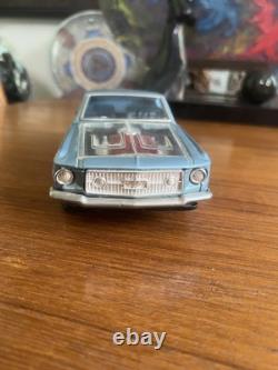 Antique Tin Toy True Attic Find Working! Minty! Ford Mustang