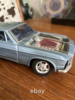 Antique Tin Toy True Attic Find Working! Minty! Ford Mustang