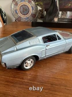 Antique Tin Toy True Attic Find Working! Minty! Ford Mustang
