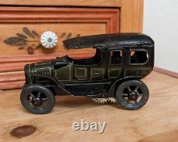 Antique Touring Car Tin Toy Windup Germany