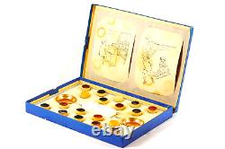 Antique Ullman Mfg Watercolor Painting Set Art Lovers Coloring Outfit & Prints