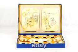 Antique Ullman Mfg Watercolor Painting Set Art Lovers Coloring Outfit & Prints