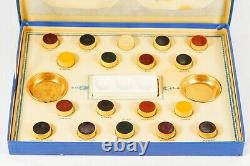 Antique Ullman Mfg Watercolor Painting Set Art Lovers Coloring Outfit & Prints