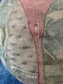 Antique Victorian 1880s/90s stuffed lithographed fabric child's ball toy Rare
