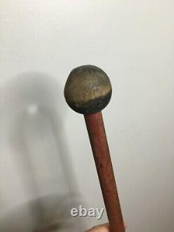 Antique-Vintage'40s Kids Toy PLAYSKOOL Play School Wooden Riding Stick Horse