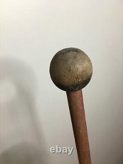 Antique-Vintage'40s Kids Toy PLAYSKOOL Play School Wooden Riding Stick Horse