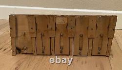 Antique Vintage Reed Lithograph Wood Mother Goose Target Game Toy As-Is