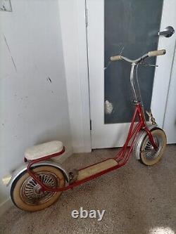 Antique Vintage Scooter Toy. Olympia Germany
